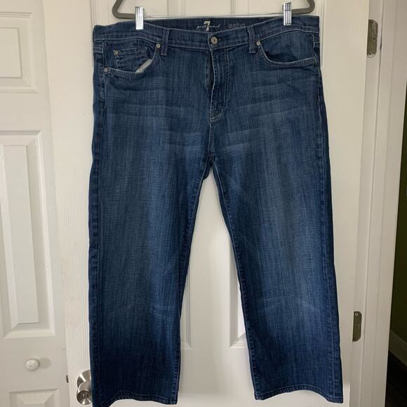 7 for All Mankind Mens Relaxed Fit Austyn Jeans Size 40 - Picture 2 of 10